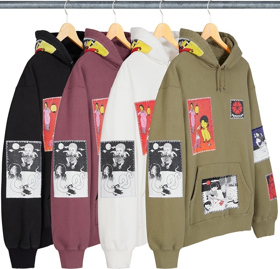 Toshio Saeki/Supreme Hooded Sweatshirt